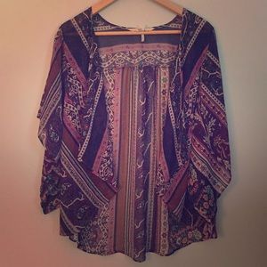 Black Poppy bohemian shirt